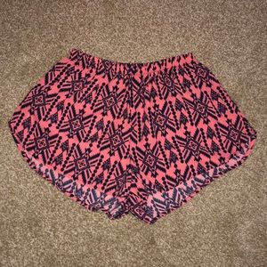 Ambiance Apparel Boho Flowy Shorts